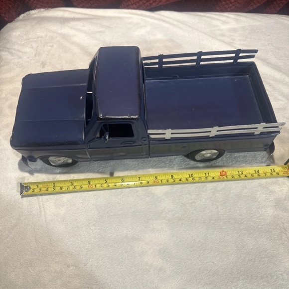 Blue Metal Pick Up Truck, Ashland Decoration 15x6.5” New - Picture 7 of 14